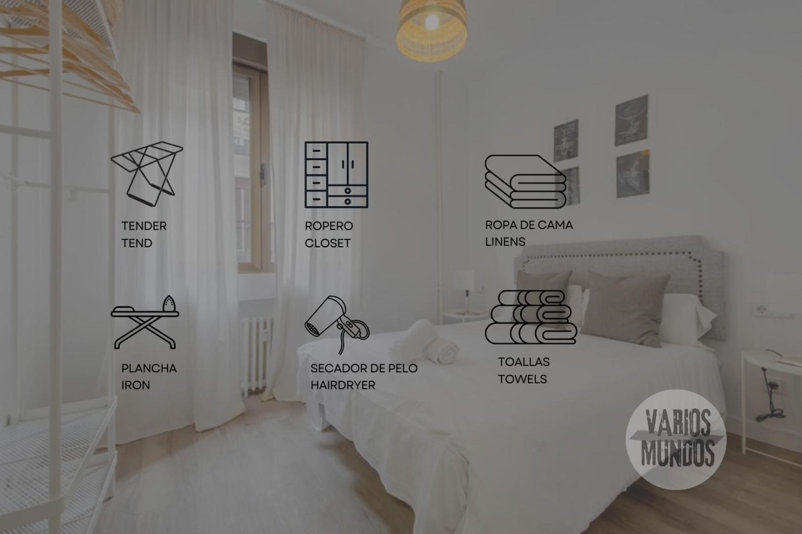 Elegante Apartamento En El Centro De Madrid-Rastro Apartment Bagian luar foto